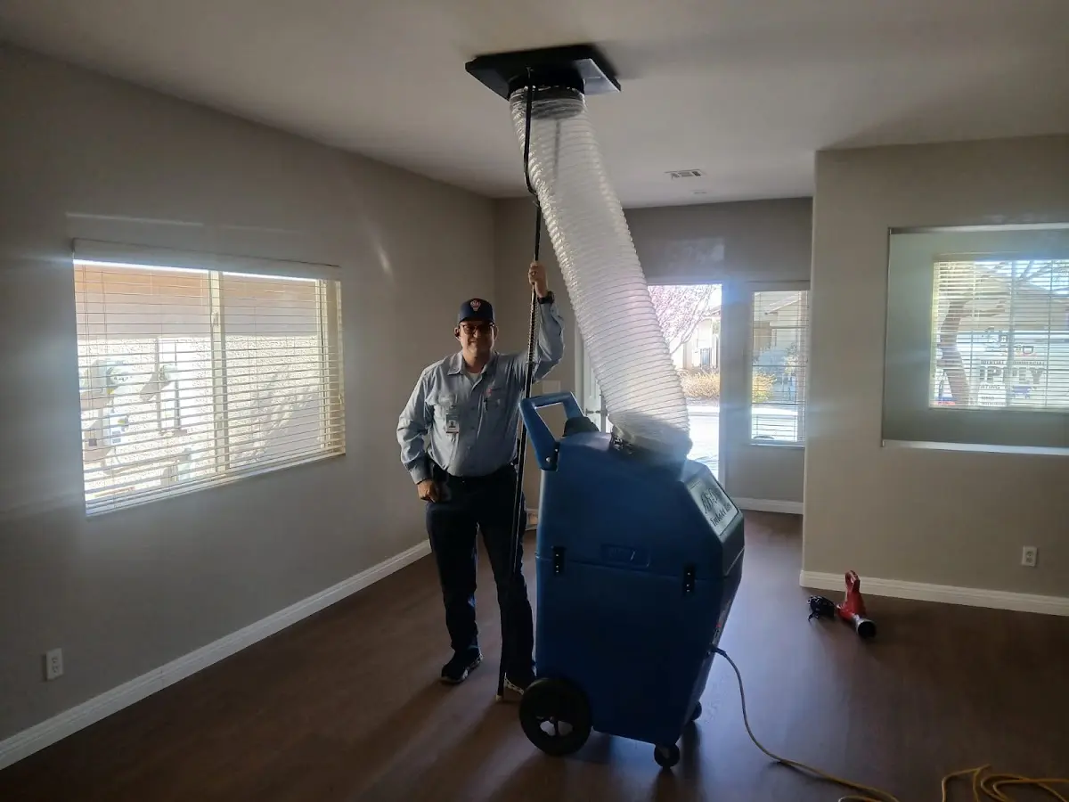 Professional Dryer Vent Cleaning work inside a West Haven home